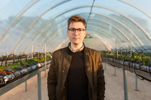 Halvard Grimstad, male robotics engineer