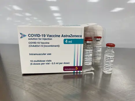 Oxford AstraZeneca COVID-19 vaccine.