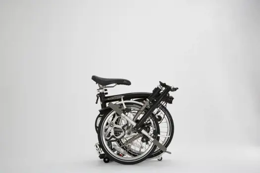 Brompton bike folded