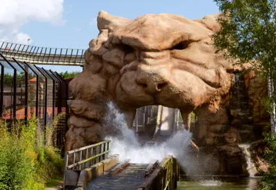 Tiger rock, rollercoaster designed by civil engineer